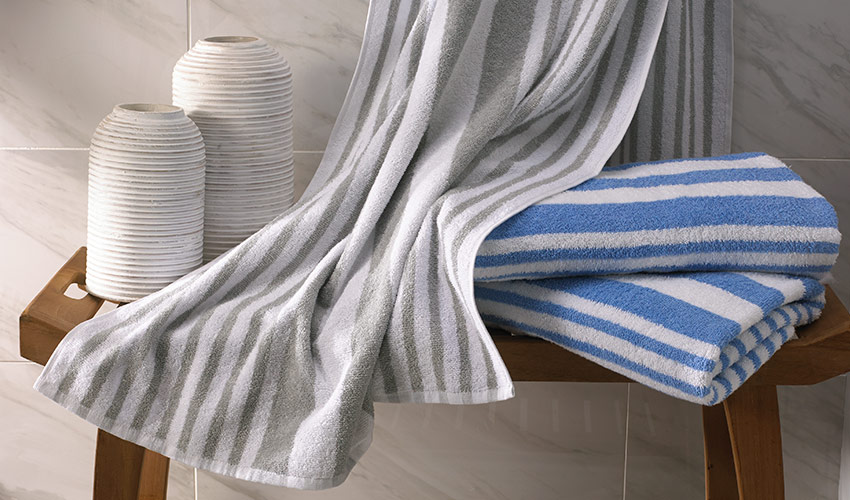 Striped Hotel Pool Towels, Sobel Westex Official Site