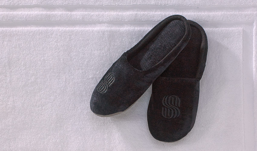 Velour Slippers