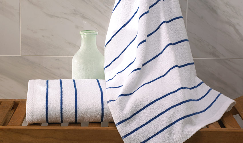 Mini Stripe Pool Towel