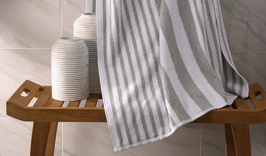 Stripe Pool Towel