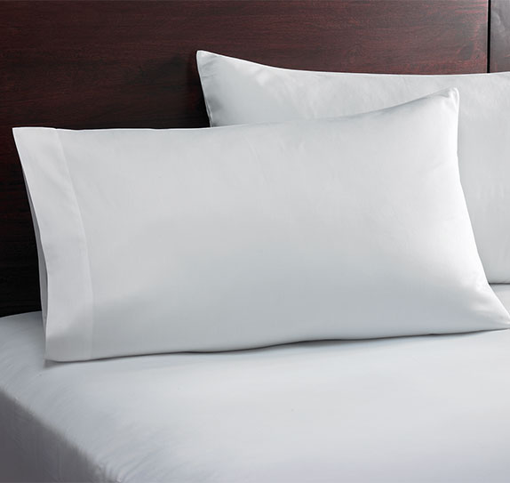 pillowcase pair white solid